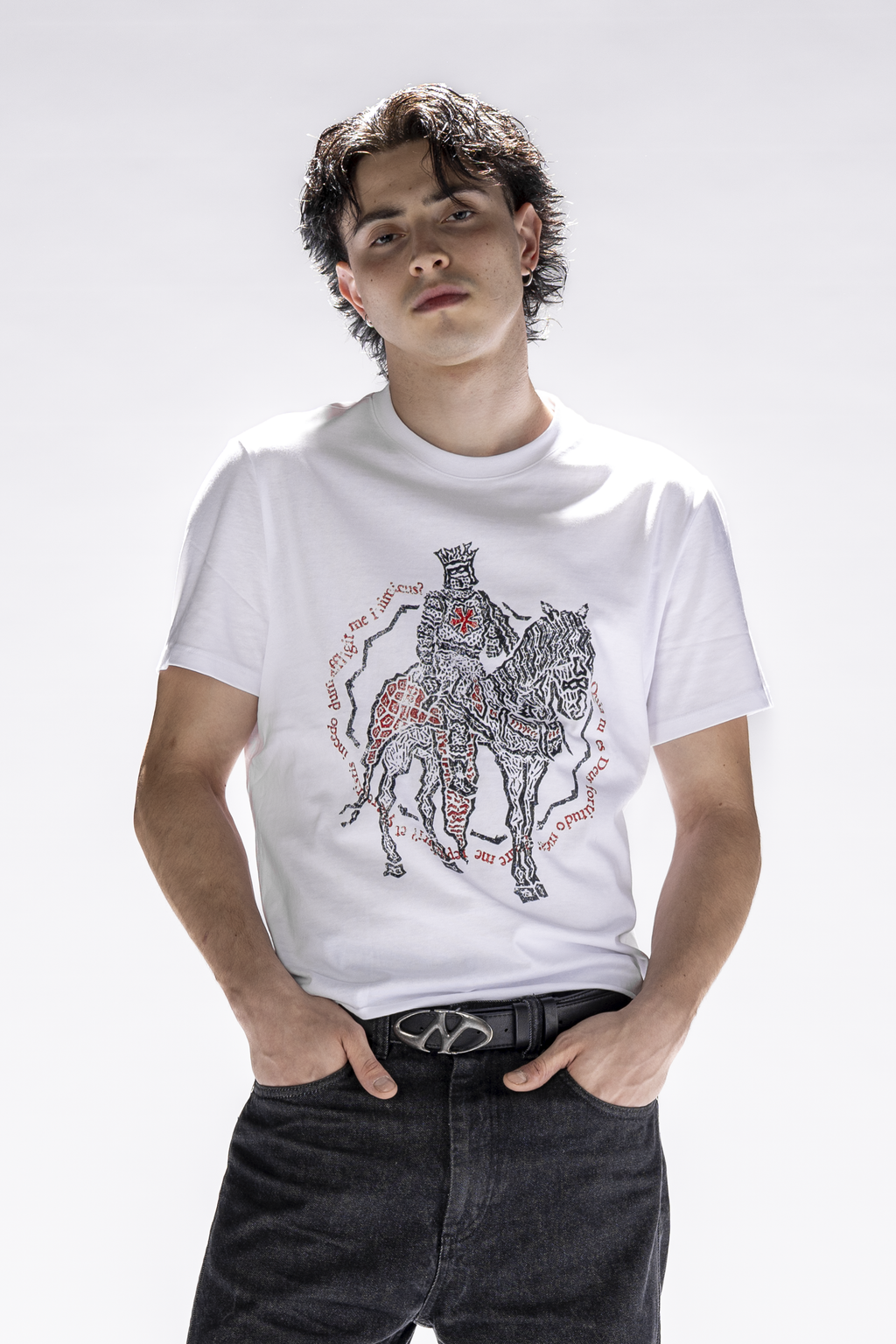 LVTK KNIGHT WHITE TEE