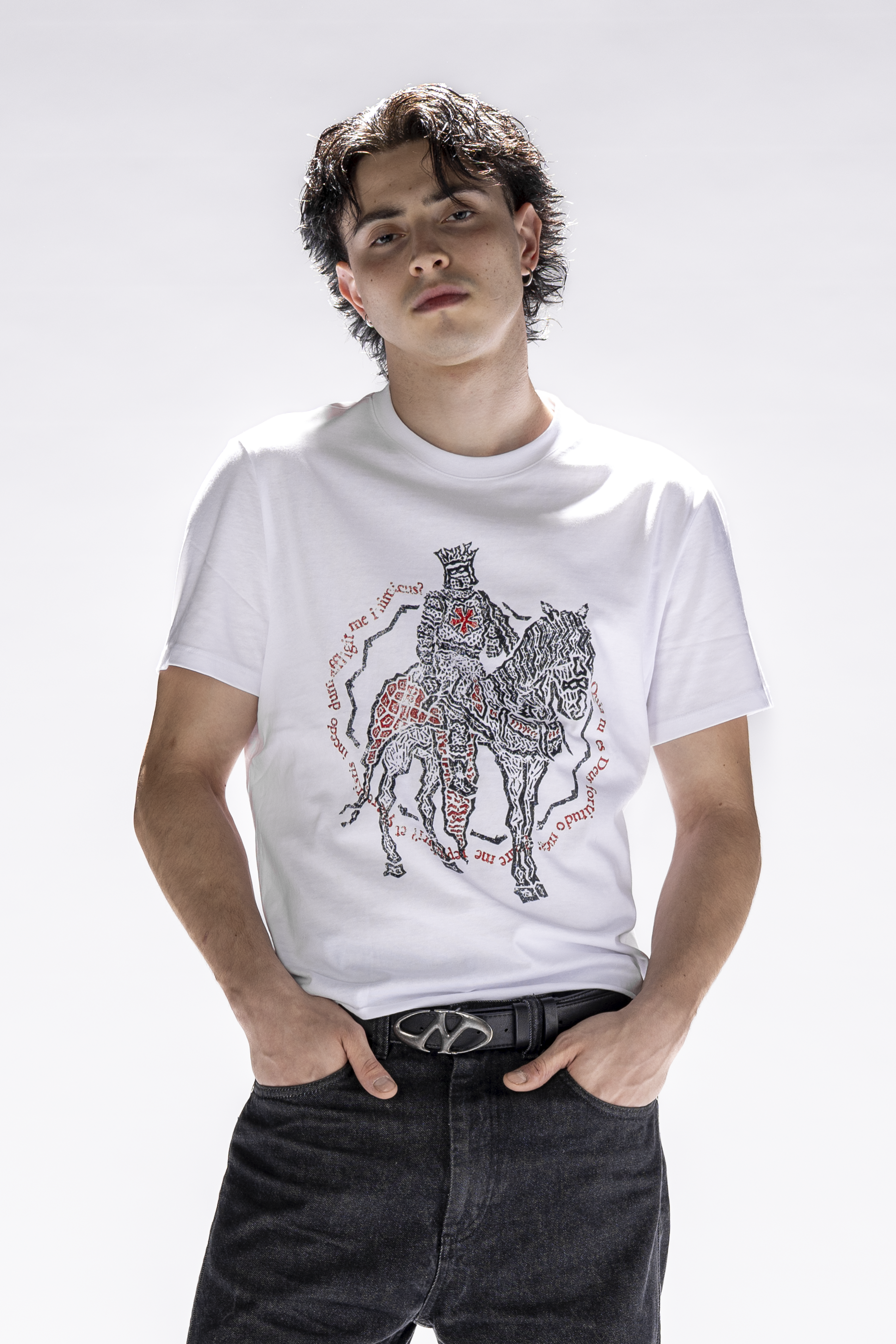 LVTK KNIGHT WHITE TEE