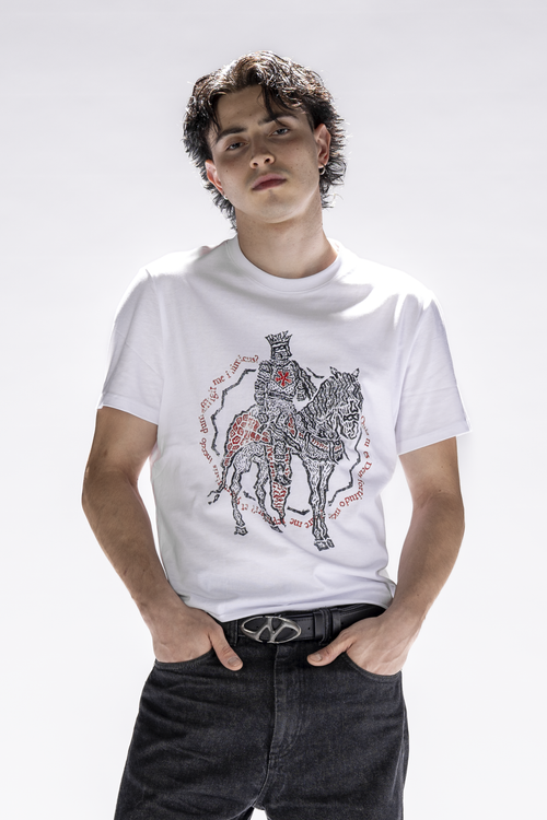 LVTK KNIGHT WHITE TEE