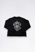 LVTK SHIELD LONGSLEEVE BLACK TEE