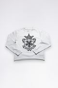 LVTK SHIELD LONGSLEEVE WHITE TEE