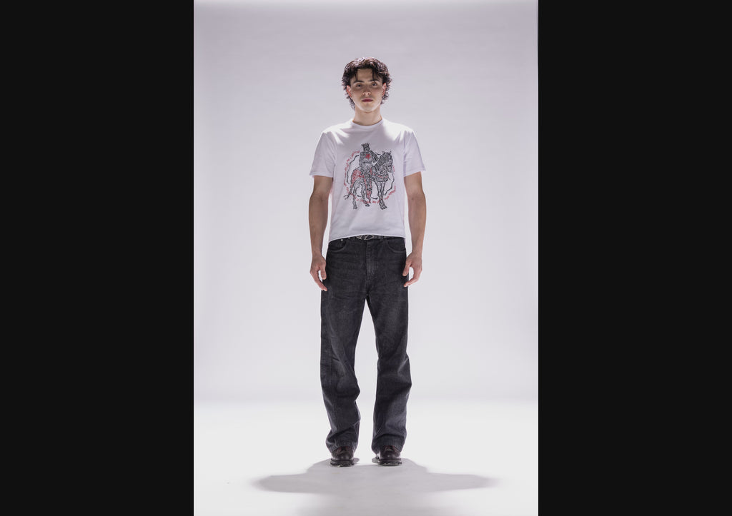 LVTK KNIGHT WHITE TEE